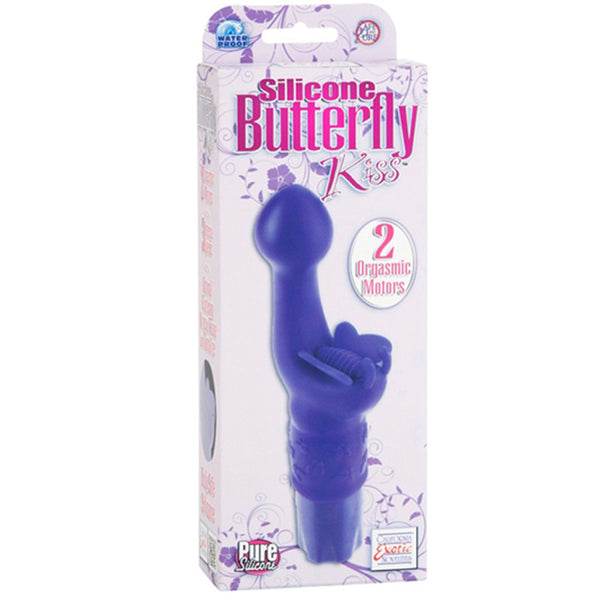 California Exotic Silicone Butterfly Kiss - Purple