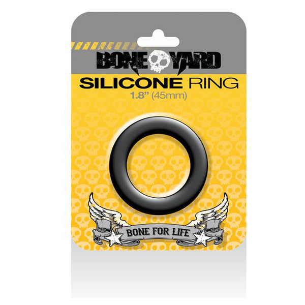 Boneyard Silicone Ring 45mm Black