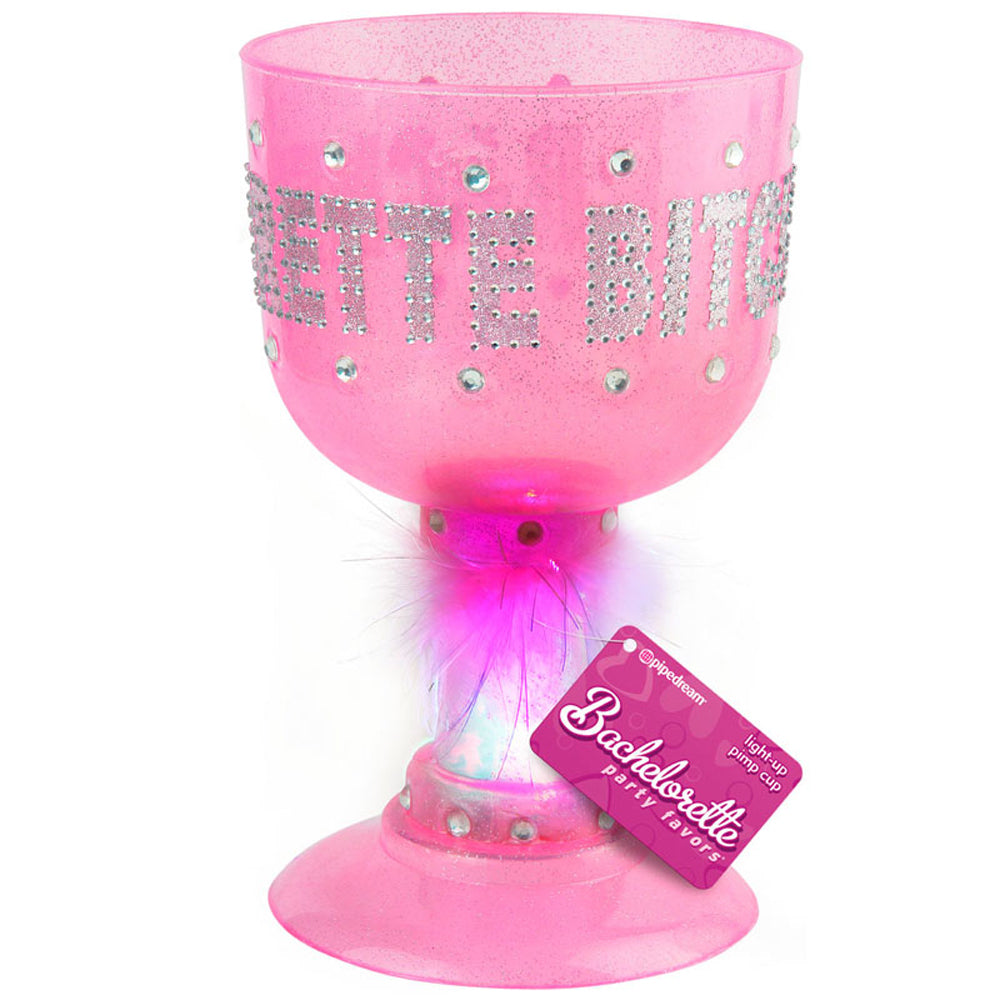 Pipe Dreams Bachelorette Party Bachelorette Bitch Light-Up Pimp Cup