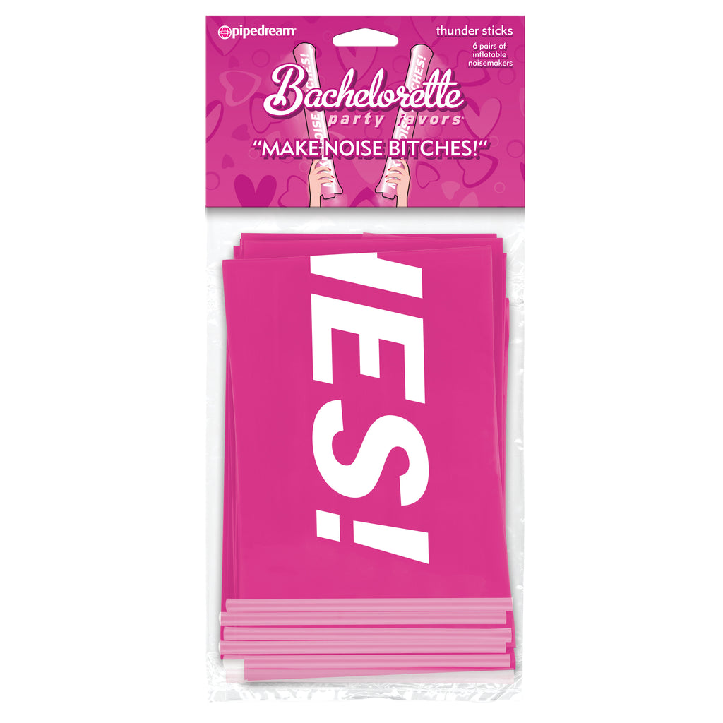 Pipe Dreams Bachelorette Party Favors Thunder Sticks