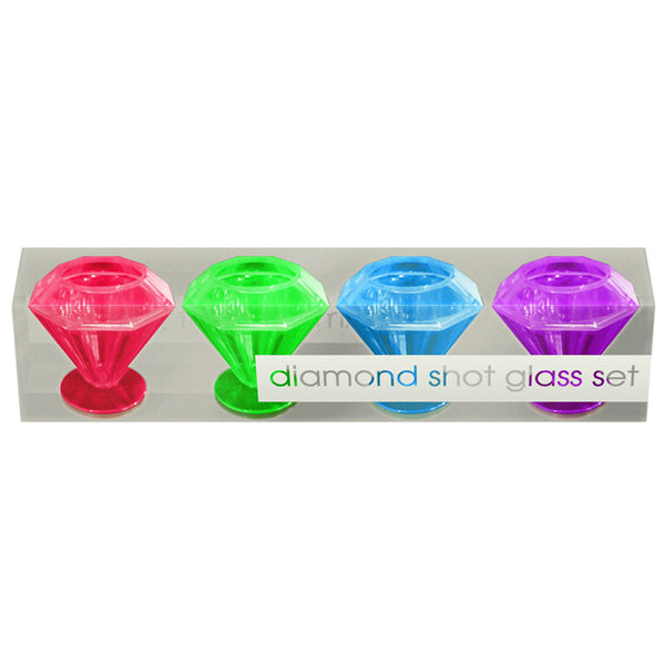 Ladies Night Diamond  Shot Glass Set