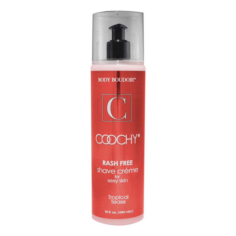 Coochy Shave Cream Tropical Tease 16oz.