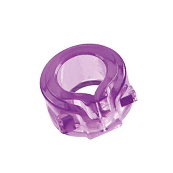 California Exotic Up! Dress It Up!  Cocktail Cuffed Ring - Purple