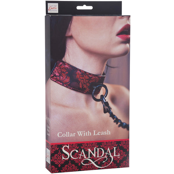 California Exotic Scandal Collar with Leash