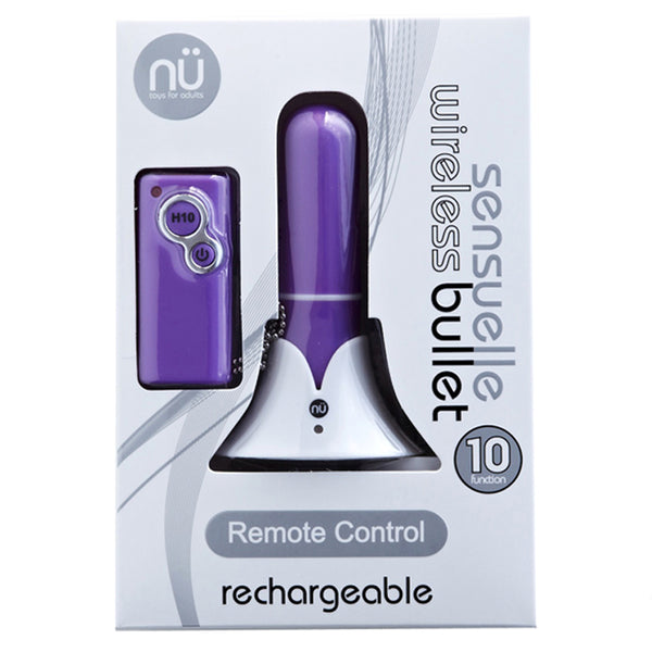 Sensuelle Remote Bullet Purple 10 Functions