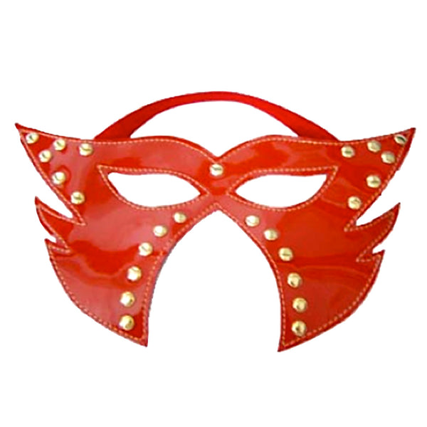 Rapture Red Leather Mask