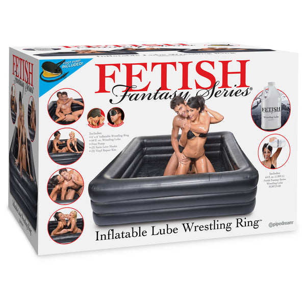 PipeDream Fetish Fantasy Series Inflatable Lube Wrestling Ring