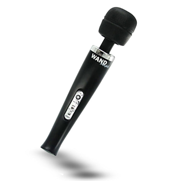 Wand Essentials Rechargeable 8 Speed Wand Massager Black