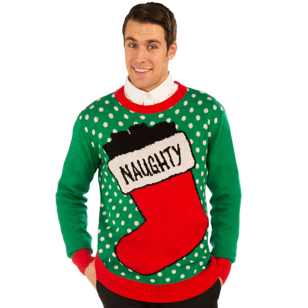 Xmas Sweater Naughty L/XL