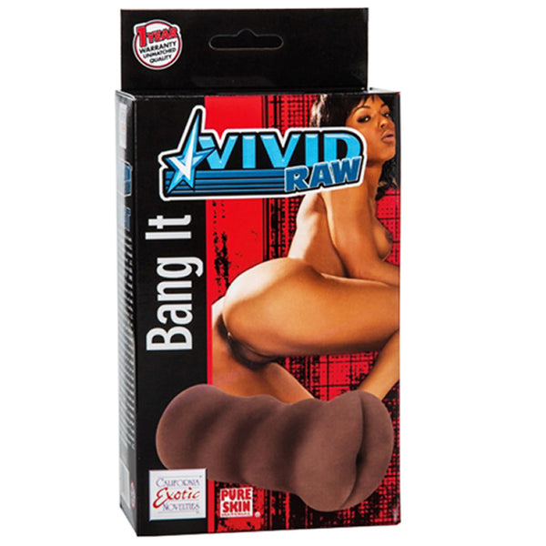 California Exotic Vivid Raw Bang It (Ass) - Black