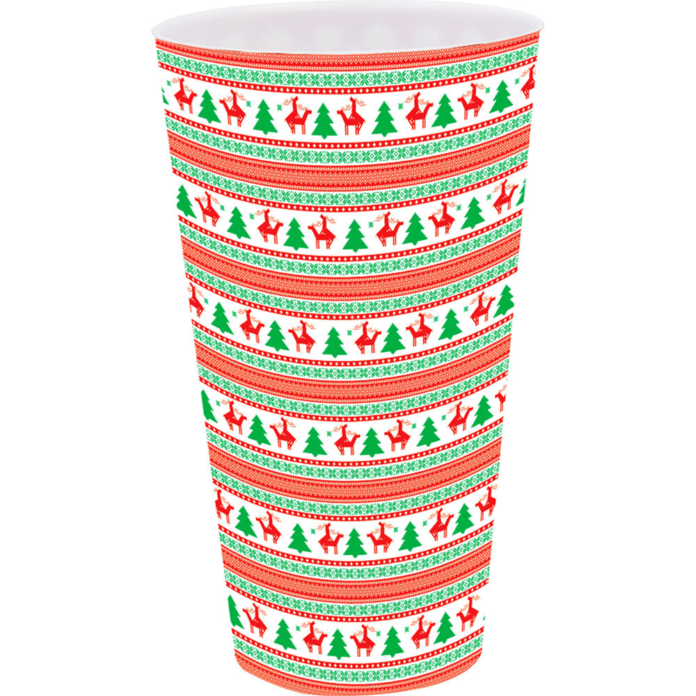 Christmas Tree & Reindeer Christmas Cup