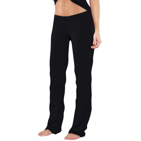 Magic Silk Bamboo Magic Lounge Pant Black Small