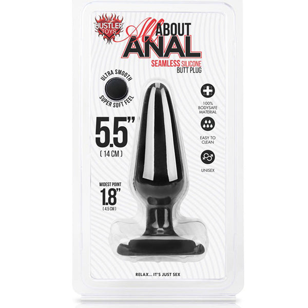 Hustler All About Anal Butt PLarge 5.5in Bk