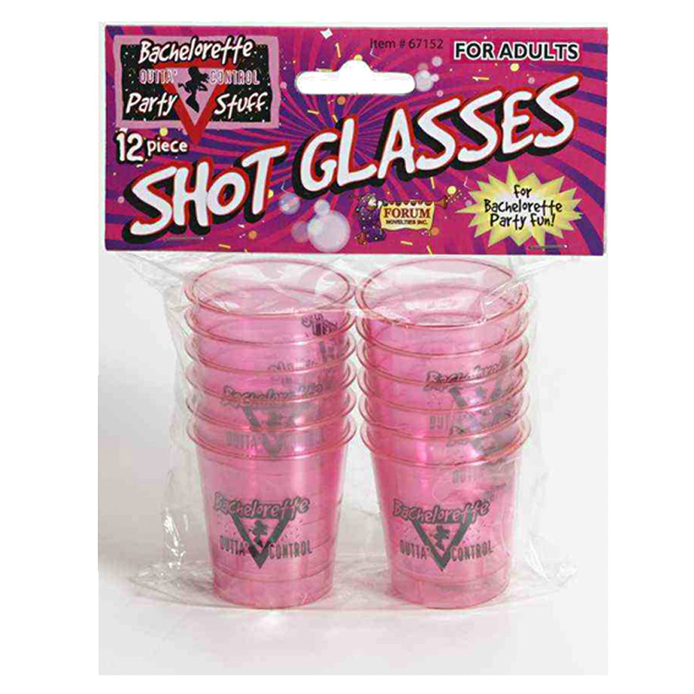Bachelorette Shot Glasses (12pcs)