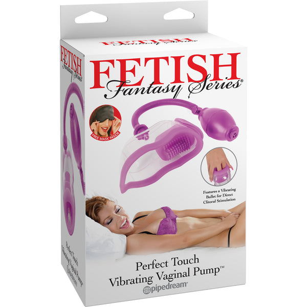Pipe Dreams Fetish Fantasy Series Perfect Touch Vibrating Pump