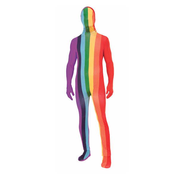 Rainbow Disappearing Man Suit Std