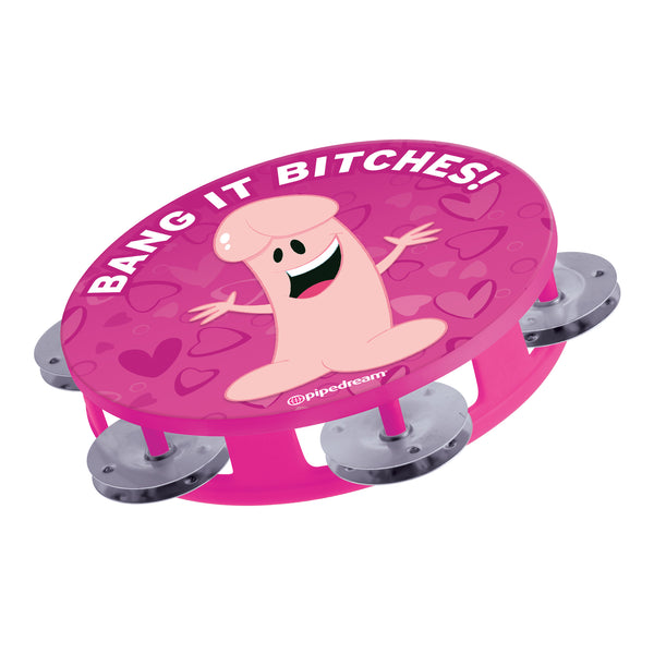 Pipe Dreams Bachelorette Party Favors Pecker Tambourine