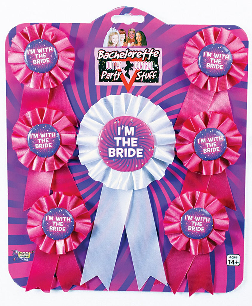 Bachelorette Award Ribbons (Set of 7)