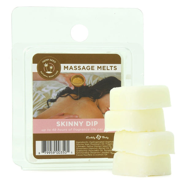 Earthly Body Massage Melt Refill Skinny Dip 1oz