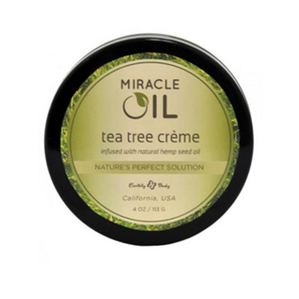 Earthly Body Miracle Oil Tea Tree Crème 4oz