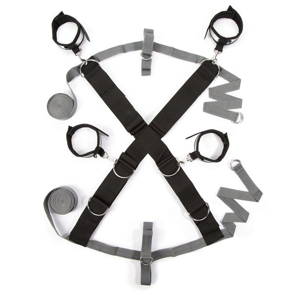 Fifty Shades Keep Still Over Bed Cross