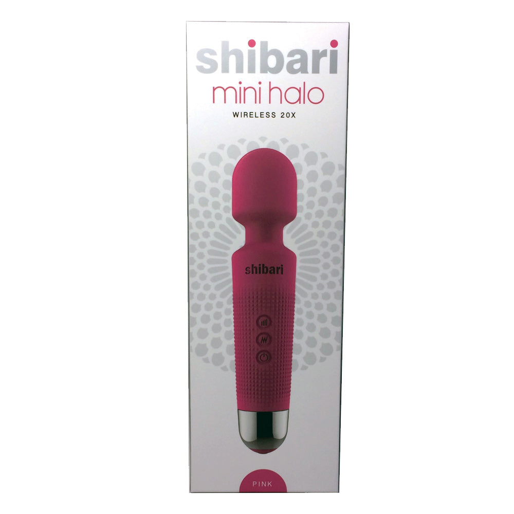 Shibari Mini Halo Wireless Wand Pink