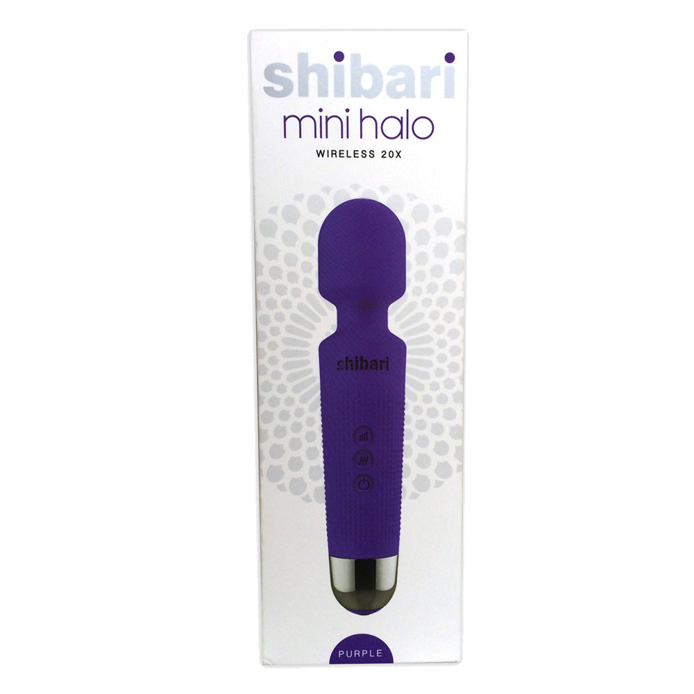 Shibari Mini Halo Wireless Wand Purple
