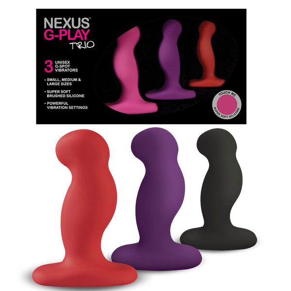 Nexus GPLAYTRIO Vibrator Pack S/M/L
