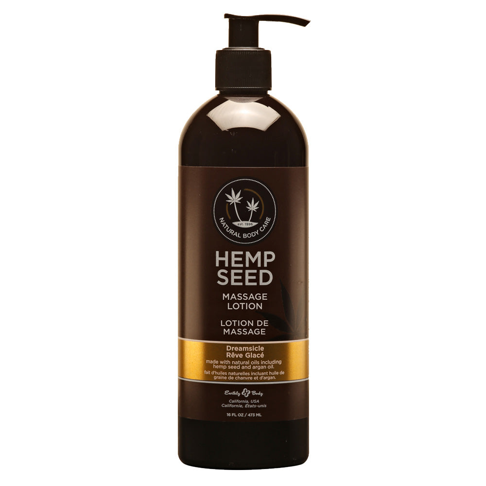 Earthly Body Massage Lotion Dreamsicle 16oz