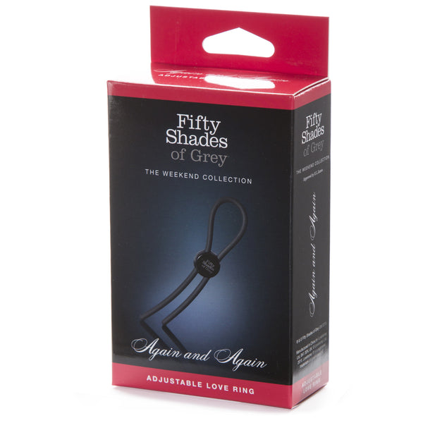 Fifty Shades Again & Again Adj Love Ring