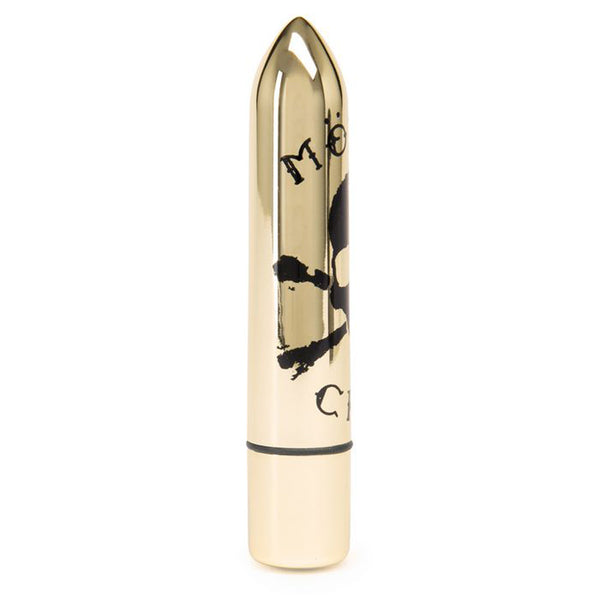 Motley Crue Skull Bullet Vibe 10f Gold