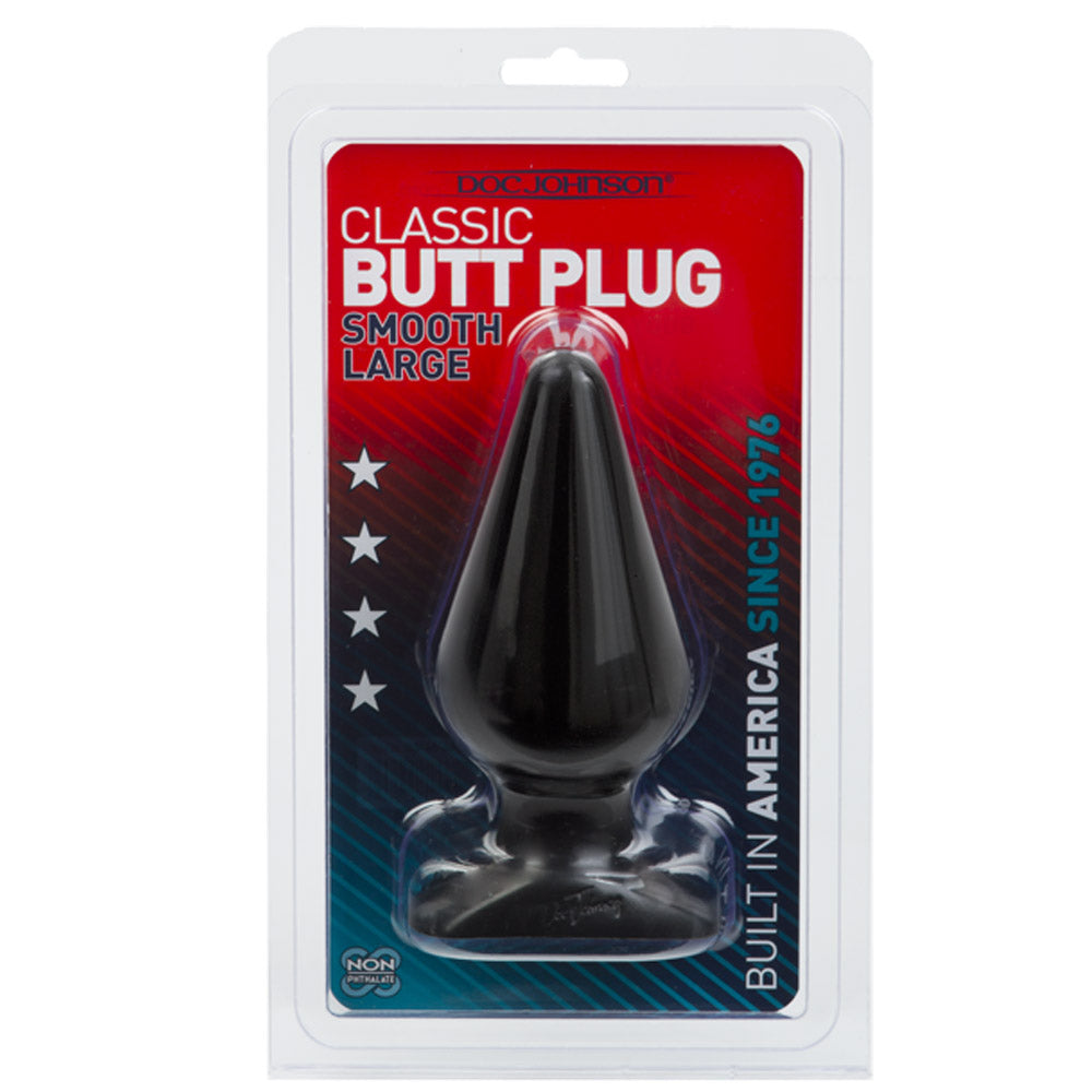 Doc Johnson Large Butt Plug (Black) My Sensual Secrets Doc Johnson Large Butt Plug (Black) My Sensual Secrets