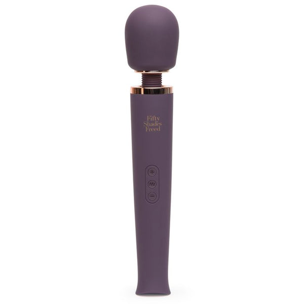 Fifty Shades Freed Awash w/Sensation Mains Wand Vibrator
