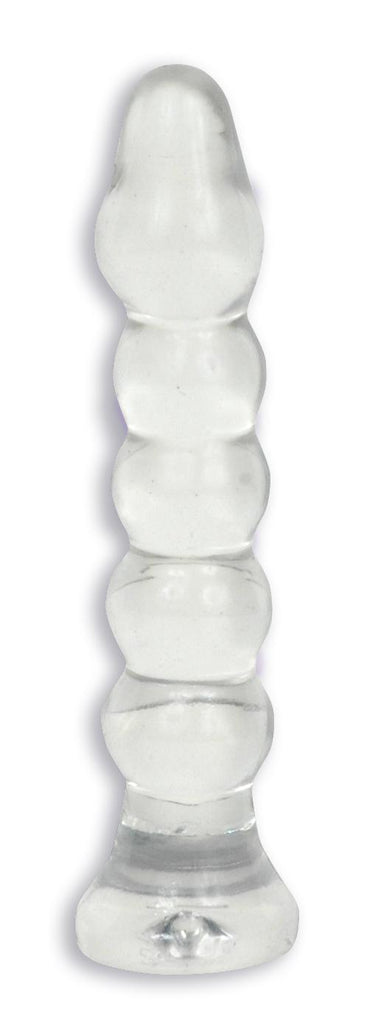 Crystal Jellies Anal Plug Bumps Clear