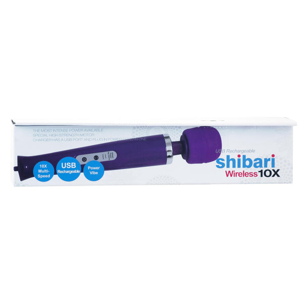 Shibari Wireless Wand 10X Purple
