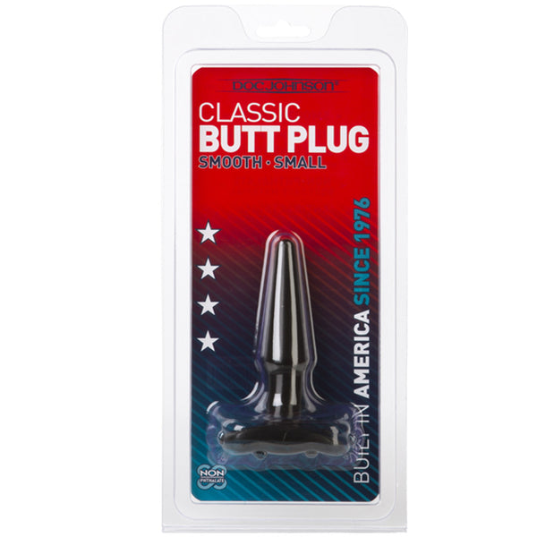 Doc Johnson Small Butt Plug (Black)