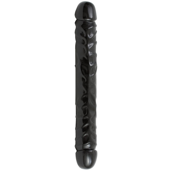 Doc Johnson Jr. Double Header Dildo 12 Inches Black