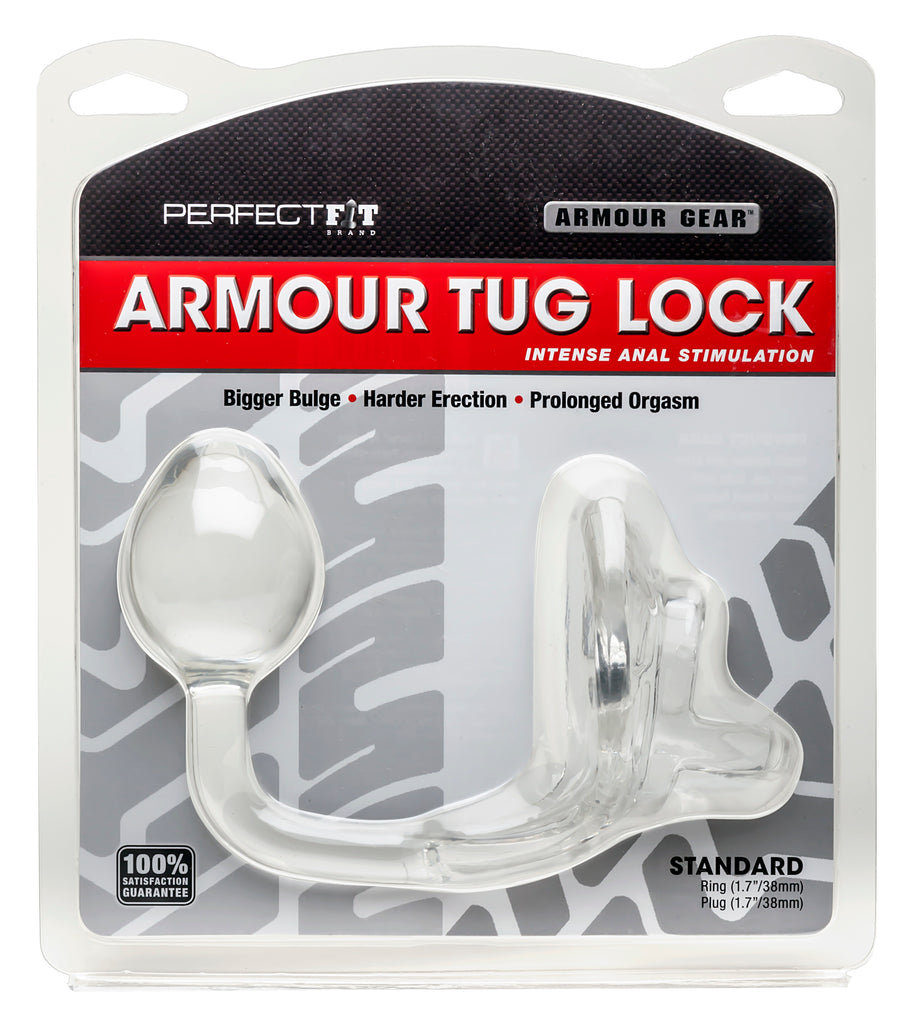 Perfect Fit Armour Tug Lock - Clear My Sensual Secrets Perfect Fit Armour Tug Lock - Clear My Sensual Secrets