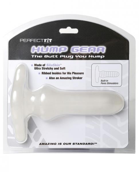 Perfect Fit Hump Gear Penetration Butt Plug - Clear My Sensual Secrets Perfect Fit Hump Gear Penetration Butt Plug - Clear My Sensual Secrets
