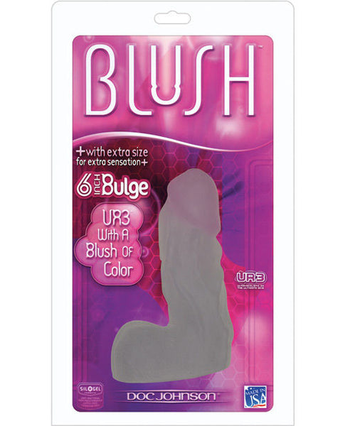Ur3 6 inch. Blush Bulge - Clear/Pink