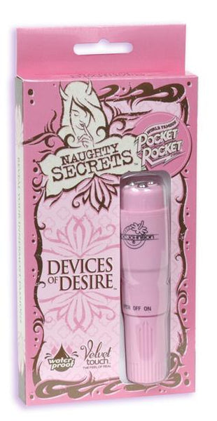Naughty Secrets Devices of Desire Pocket Rocket - Pink