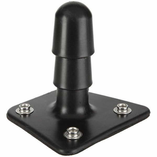 Vac-U-Lock Plat Black Plug with Snaps