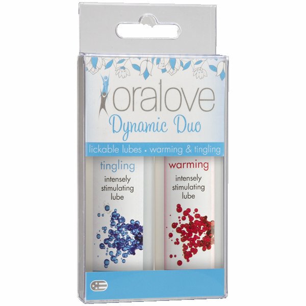 Oralove Delicious Duo Flavored Lube - Warming & Tingling