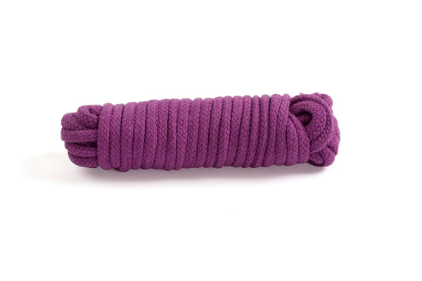 Japanese Style Bondage Cotton Rope - Purple