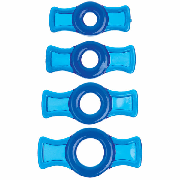 Titanmen Tools Cock Ring Set - Blue