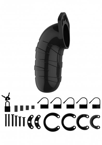 Model 05 - Chastity - 5.5" - Cock Cage - Black