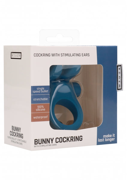 Bunny Cockring - Blue