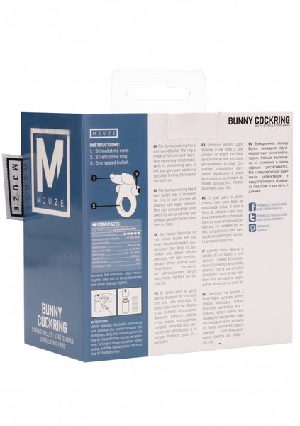 Bunny Cockring - Blue