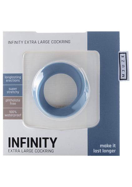 Infinity - XL Cockring - Blue