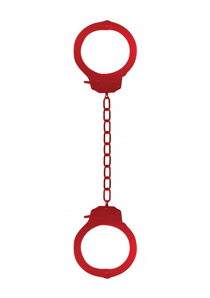 Pleasure Legcuffs - Red